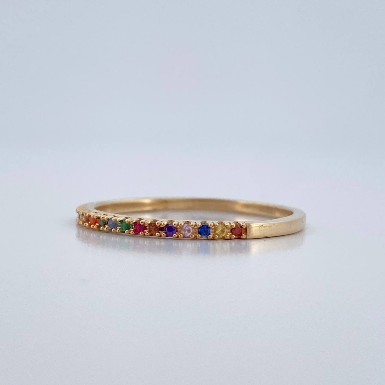 Anillo Churumbela 1.6gr / T8 1/2 / Oro Amarillo 18K %