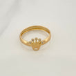 Anillo Corona 1.1gr / T7 1/4 / Oro Amarillo 18K %