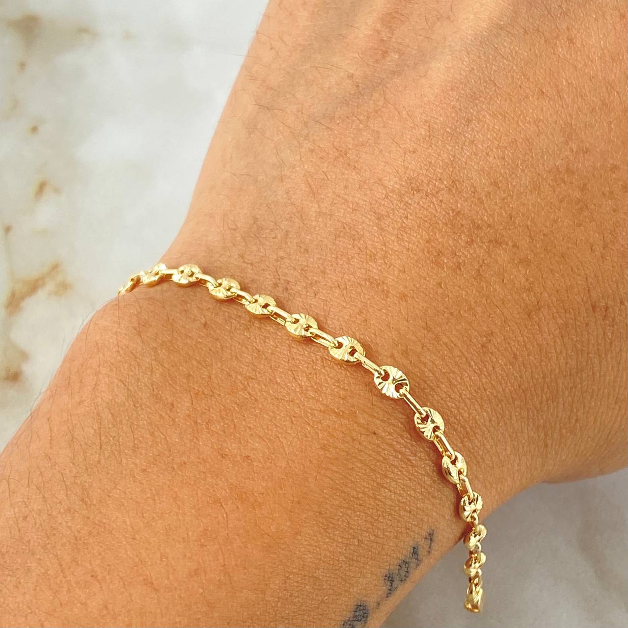 Pulso GC 2.4gr / 19cm / Oro Amarillo 18K *