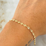 Pulso GC 2.4gr / 19cm / Oro Amarillo 18K *
