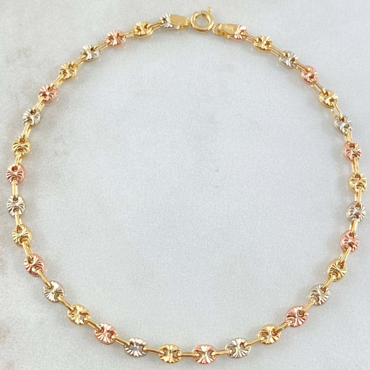 Pulso GC 2.65gr / 17.5cm / Tres Oros 18K *