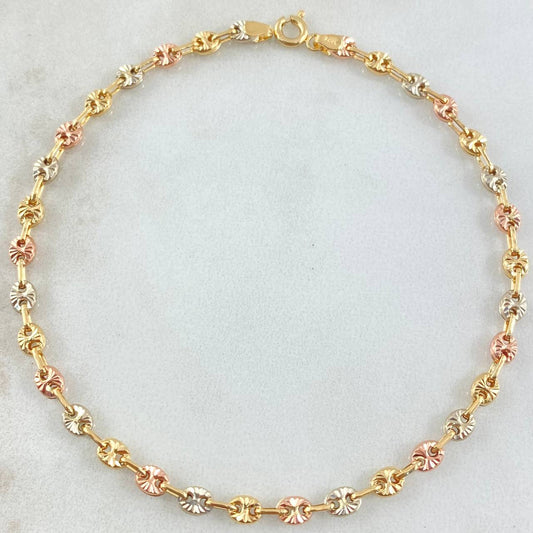 Pulso GC 2.65gr / 17.5cm / Tres Oros 18K *