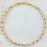 Pulso GC 2.65gr / 17.5cm / Tres Oros 18K *