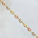 Pulso GC 2.65gr / 17.5cm / Tres Oros 18K *
