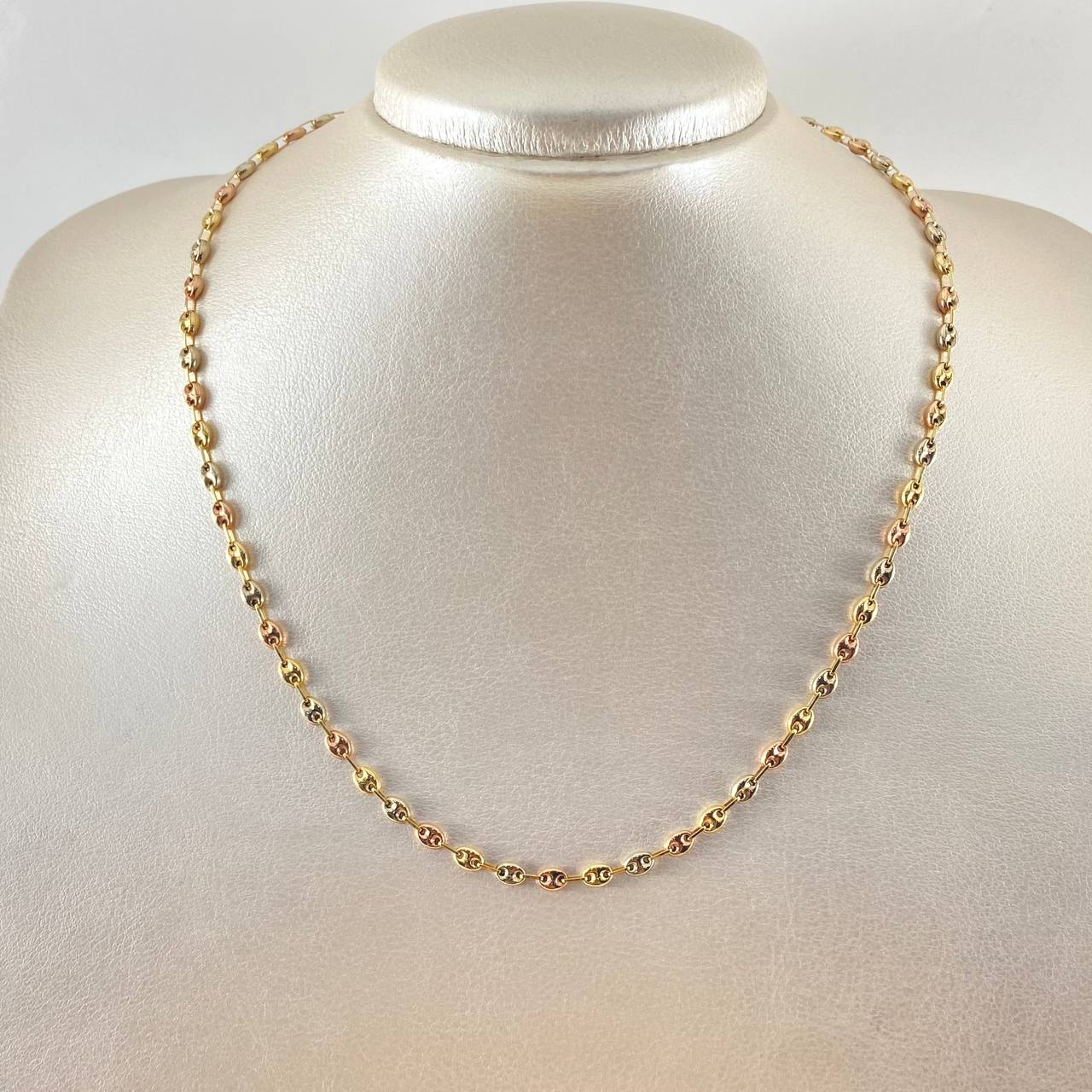 Cadena Gc 5.65 g / 46.5 cm / 4.1 mm Tres Oros 18K