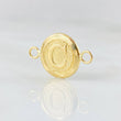 Herraje Letra C 0.6gr / 1.7cm / Oro Amarillo 18K *