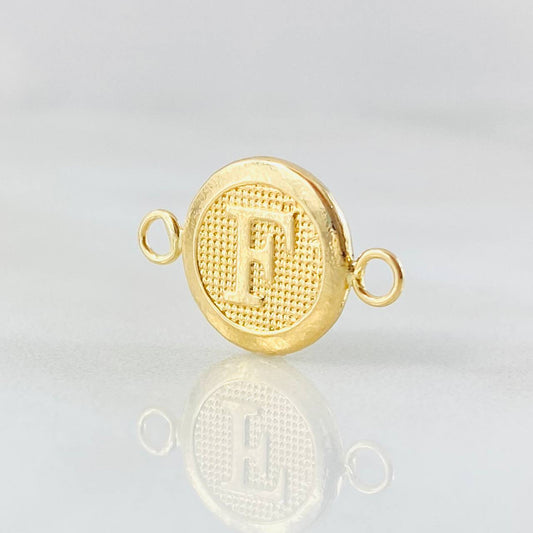 Herraje Letra F 0.6gr / 1.7cm / Oro Amarillo 18K ©