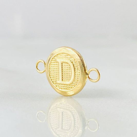 Herraje Letra D 0.55gr / 1.7cm / Oro Amarillo 18K ©