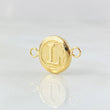 Herraje Letra L 0.4g / 1.5cm Oro Amarillo 18K