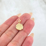 Dije Letra V 0.65gr / 2cm / Oro Amarillo 18K *