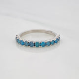 Anillo Churumbela Diamantes 0.69pts 2.1g / T6 1/2 Oro Blanco 18K