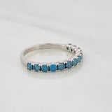 Anillo Churumbela Diamantes 0.69pts 2.1g / T6 1/2 Oro Blanco 18K
