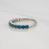 Anillo Churumbela Diamantes 0.69pts 2.1g / T6 1/2 Oro Blanco 18K