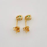 Topos Gota Esmeraldas 10pts 1.15g / 4.32mm Oro Amarillo 18K