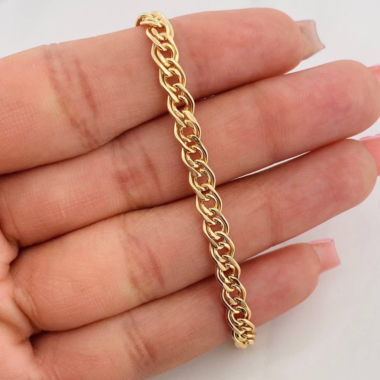 Pulso Garibaldi 5.1g / 20.05cm / 5.13mm Oro Amarillo 18K