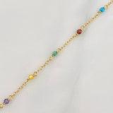 Pulso Bebé Aro Seguido 1g / 14cm / 1.32mm Oro Amarillo 18K