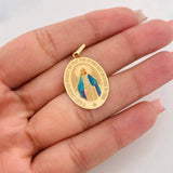 Dije Virgen de la Milagrosa 2g / 3.03cm Oro Amarillo 18K