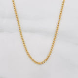 Cadena Cubana 1.15g / 40cm / 1.59mm Oro Amarillo 18K