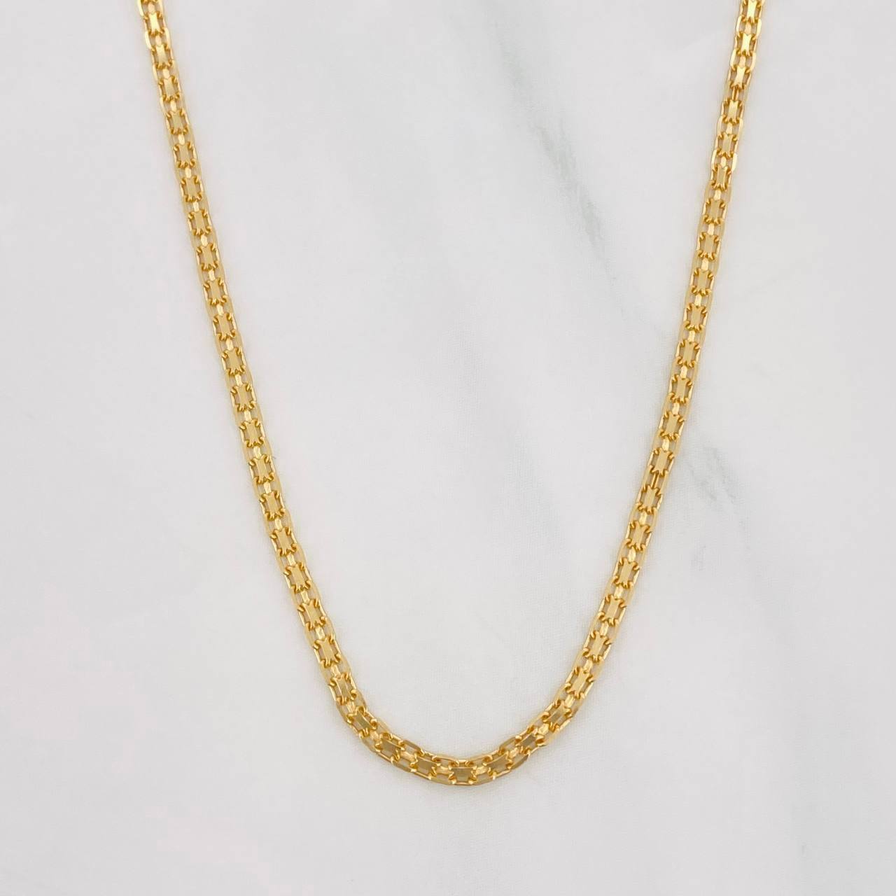 Cadena China 2.8g / 40cm / 1.65mm Oro Amarillo 18K