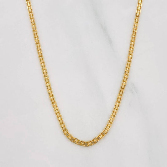 Cadena China 3.15g / 45cm / 1.69mm Oro Amarillo 18K