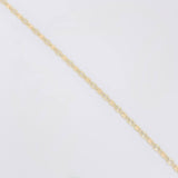 Cadena Escalera Diamantada 2.55g / 60cm / 1.8mm Tres Oros 18K