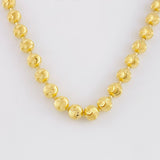 Cadena Militar Media Luna Diamantada 21.25g / 45cm / 4.9mm Oro Amarillo 18K