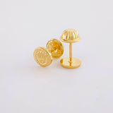 Topos Circulo Corona 0.5g / 5.7mm Oro Amarillo 18K