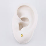 Topos Trio Circulos 0.55g / 3.9mm Oro Amarillo 18K