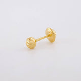 Piercing Topo Bola Diamantada 0.3g / 1.1cm Oro Amarillo 18K