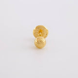 Piercing Topo Bola Diamantada 0.3g / 1.1cm Oro Amarillo 18K