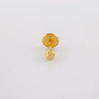 Piercing Topo Bola Diamantada 0.2g / 1cm Oro Amarillo 18K