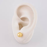 Piercing Topo Bola Lisa 0.4g / 1.4cm Oro Amarillo 18K