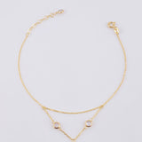 Pulso Arabe Mano Hamsa 1.95g / 20cm / 1mm Oro Amarillo 18K