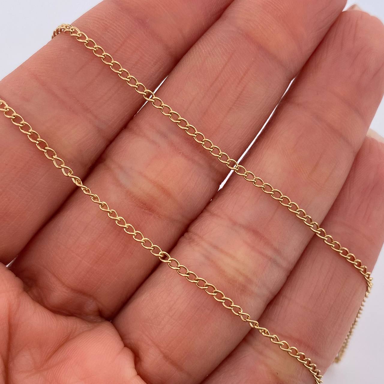 Cadena MSK 4.4gr / 51cm / 1.6mm Oro Amarillo 18K &