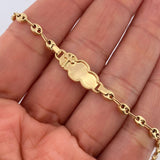 Pulso Bebé GC 1.85gr / 14.6cm / 3.3mm Oro Amarillo 18K &