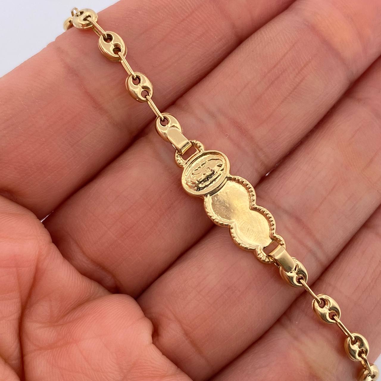 Pulso Bebé GC 1.95gr / 14.5cm / 3.4mm Oro Amarillo 18K &