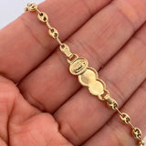 Pulso Bebé GC 1.95gr / 14.5cm / 3.4mm Oro Amarillo 18K &