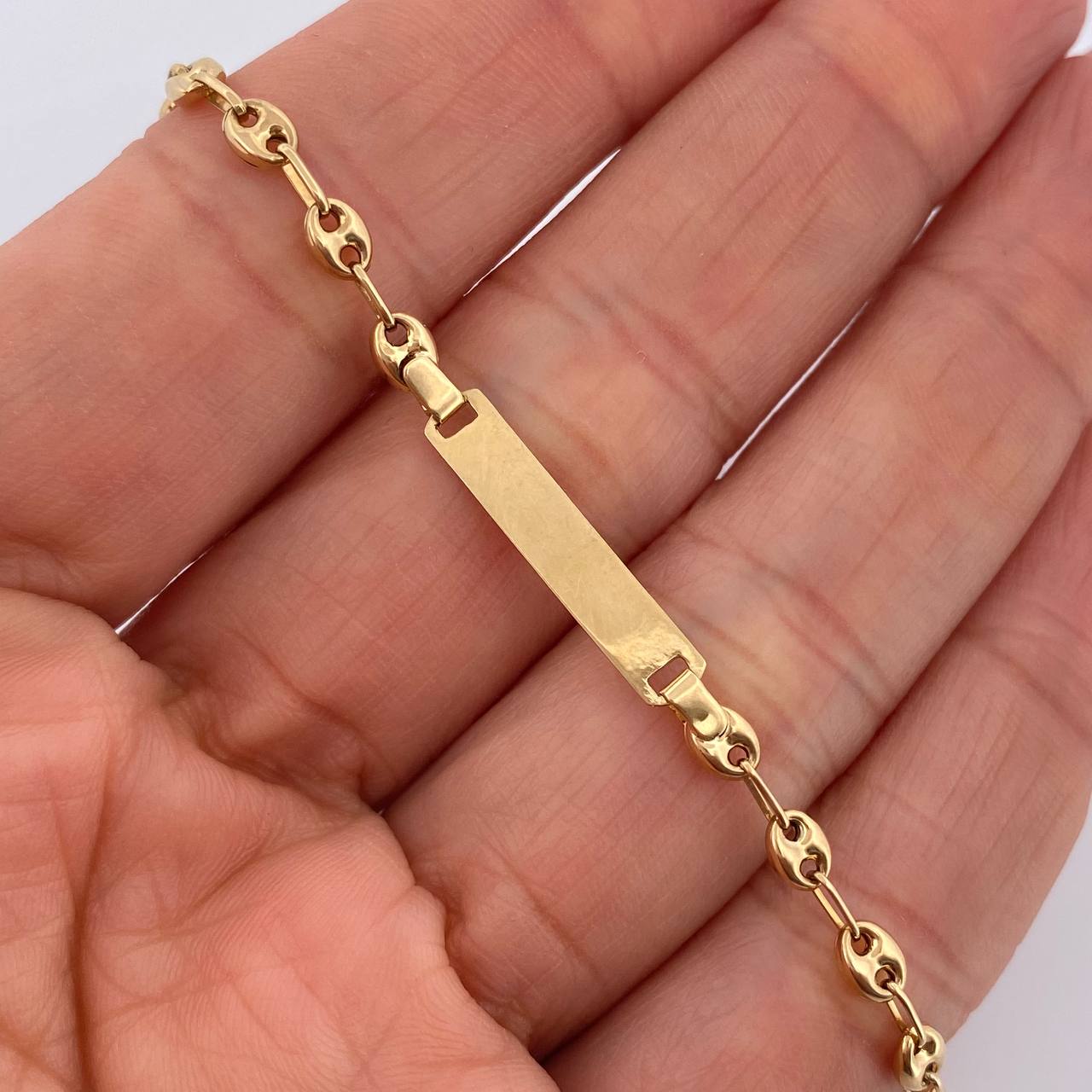 Pulso Bebé GC 1.7gr / 14cm / 3.2mm Oro Amarillo 18K &