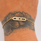 Pulso MSK 2.5gr / 19.3cm / 1.3mm Oro Amarillo 18K &