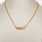 Cadena MSK 4.4gr / 51cm / 1.6mm Oro Amarillo 18K &