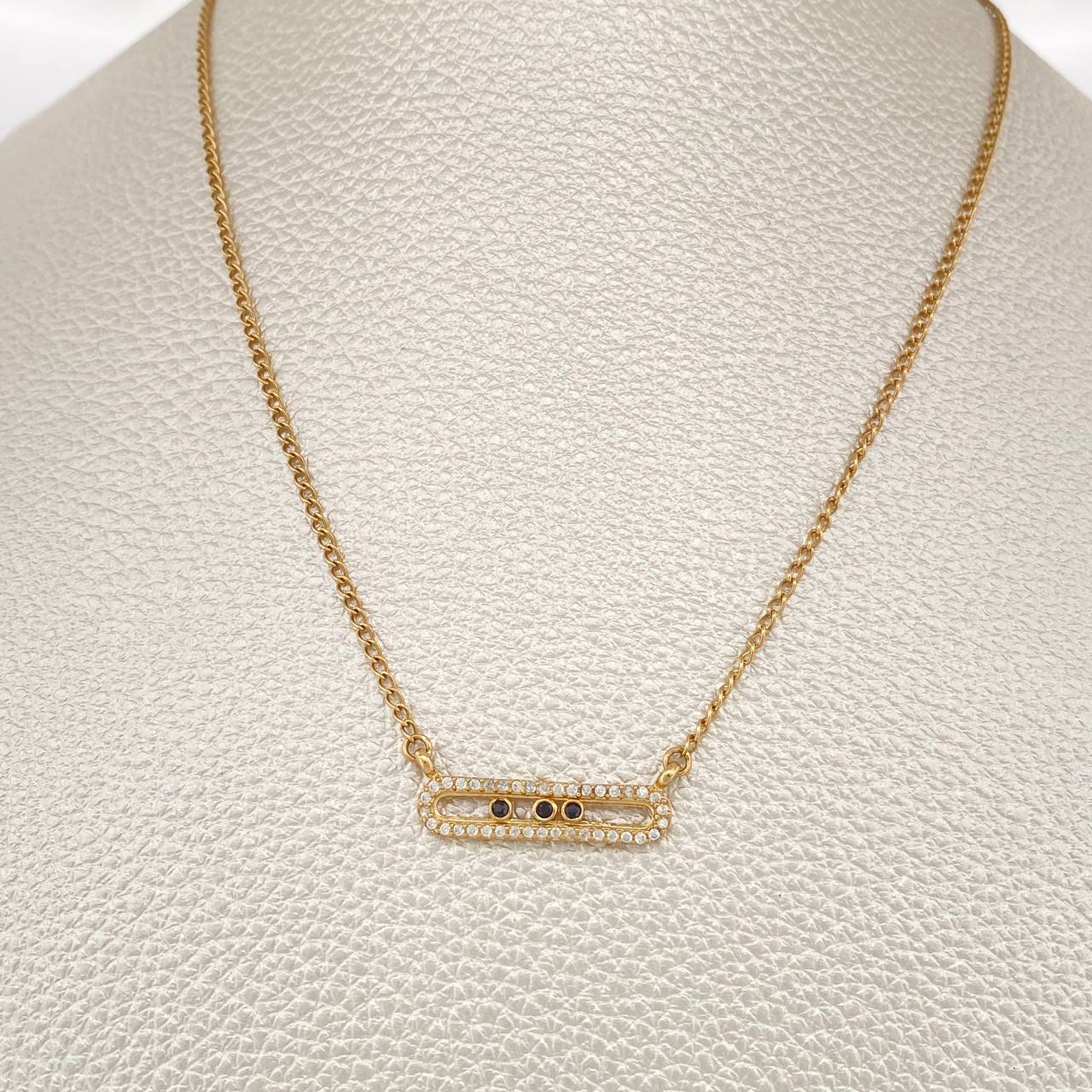 Cadena MSK 3.7gr / 40cm / 1.45mm Oro Amarillo 18K &