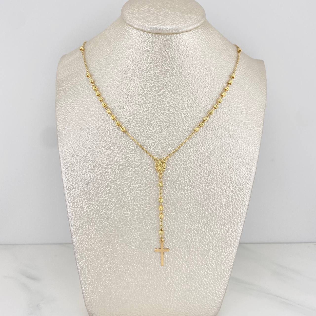 Rosario Virgen de la milagrosa 6.05g / 53.05cm / 2.77mm Oro Amarillo 18K