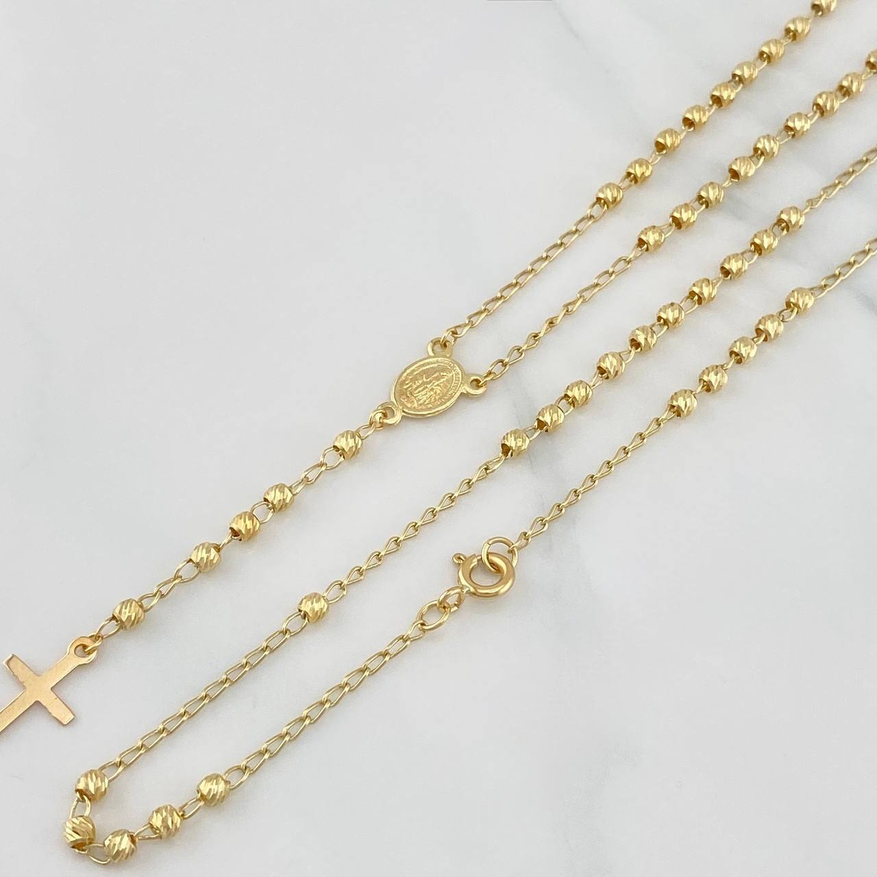 Rosario Virgen de la milagrosa 6.05g / 53.05cm / 2.77mm Oro Amarillo 18K