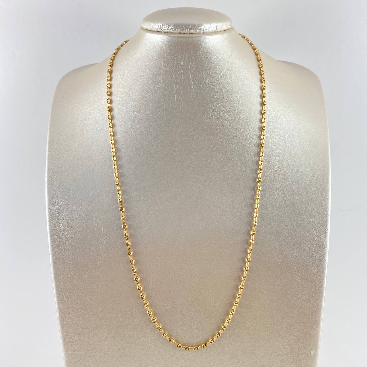 Cadena GC 7.65gr / 60cm / 3.6mm Lisa Oro Amarillo 18K