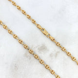 Cadena GC 7.65gr / 60cm / 3.6mm Lisa Oro Amarillo 18K