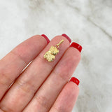 Dije Oso 0.5gr / 1.8cm / Oro Amarillo ©