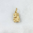 Dije Oso 0.6gr / 2cm / Plano Oro Amarillo