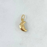 Dije Media Luna 0.35gr / 1.6cm / Oro Amarillo ©