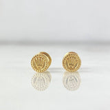 Topos Sello Corona 0.6gr / 0.5cm / Oro Amarillo *