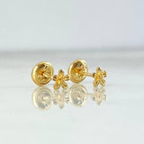 Topos Flor 0.65gr / 0.4cm / Oro Amarillo